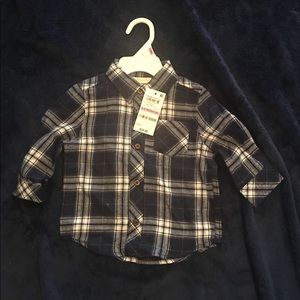 NWT baby boy flannel.6-9 Months.